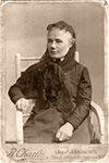 Евдокия Викторовна Абрютина, бабушкина мама, наша прабабушка. Предположительно 1916–1917 гг.