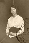 Мария Андреевна Лаврова. Не позднее февраля 1922 г. (≈25 лет). ERA. Ф. 1. Оп. 1. Д. 8388. Л. 100