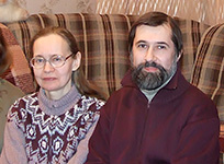 Елена и Николай Андрущенко. Таллинн, 11 февраля 2009 г.