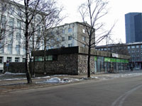 Таллинн. Магазин «Каннике» на месте Введенской церкви Пюхтицкого подворья. 10 февраля 2009 г.