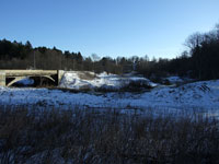 Таллинн. Козе. Мост через реку Пирита на Lükati tee