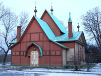 Таллинн. Храм свт. Николая в Копли. Вид с юго-запада