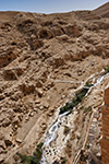 Иудейская пустыня. Лавра прп. Саввы Освященного. Вид со смотровой площадки вправо на долину Кедрон. 11 октября 2014 г.