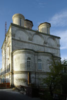 Никольский собор Николо-Корельского монастыря. Вид с запада
