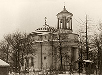 Благовещенская церковь села Большое Кузьмино. Фото 1930-х гг. из фототеки КГИОП