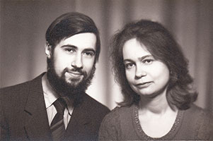 Николай Андреевич и Елена Никитична Андрущенко. Санкт-Петербург. 22 апреля 1986 г.