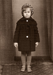 Елена Лаврова, 4 года. Таллинн. Май 1963 г.